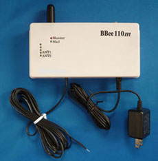 接点信号入力作動型メール通報装置BBee110m